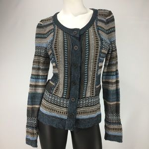 NIC + ZOE Cotton/Wool Blend Cardigan Sweater!
